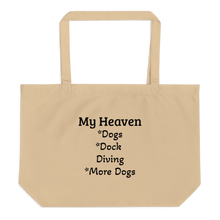 Load image into Gallery viewer, My Heaven Dock Diving X-Large Tote/ Shopping Bags
