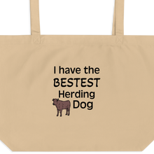 Load image into Gallery viewer, Bestest Cattle Herding Dog X-Large Tote/ Shopping Bags