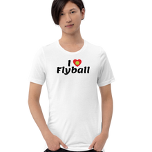 Load image into Gallery viewer, I Heart w/ Ball Flyball T-Shirts - Light