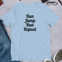 Load image into Gallery viewer, Run/Repeat Agility T-Shirts - Light