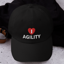 Load image into Gallery viewer, I in Heart Agility Hats - Dark