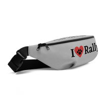 Load image into Gallery viewer, I Heart Rally Fanny Pack-Grey