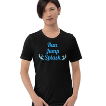 Load image into Gallery viewer, Run/Splash Dock Diving T-Shirts - Dark
