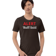 Load image into Gallery viewer, Ruff Alert Nose Work/ Scent Work T-Shirts - Dark