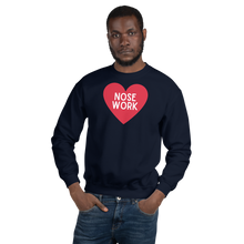Load image into Gallery viewer, Nose Work in Heart Sweatshirts