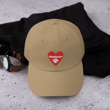 Load image into Gallery viewer, Obedience w/ Paw in Heart Hats