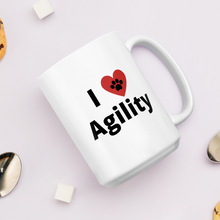 Load image into Gallery viewer, I Heart w/ Paw Agility Mug