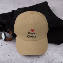 Load image into Gallery viewer, I Heart Dock Diving Hats - Light