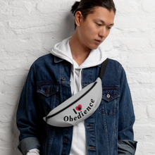Load image into Gallery viewer, I Heart Obedience Fanny Pack-Grey