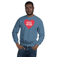 Load image into Gallery viewer, Nose Work in Heart Sweatshirts