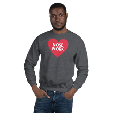 Load image into Gallery viewer, Nose Work in Heart Sweatshirts