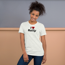 Load image into Gallery viewer, I Heart w/ Paw Rally T-Shirts - Light