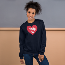 Load image into Gallery viewer, Rally & Paw in Heart Sweatshirts