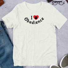 Load image into Gallery viewer, I Heart Obedience T-Shirts - Light