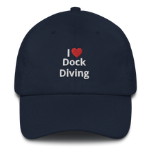 Load image into Gallery viewer, I Heart Dock Diving Hats - Dark