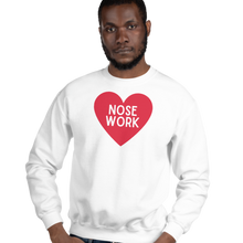 Load image into Gallery viewer, Nose Work in Heart Sweatshirts