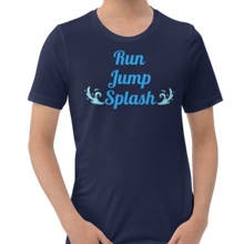 Load image into Gallery viewer, Run/Splash Dock Diving T-Shirts - Dark