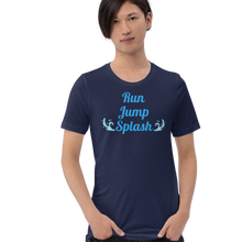 Load image into Gallery viewer, Run/Splash Dock Diving T-Shirts - Dark