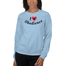 Load image into Gallery viewer, I Heart Obedience Sweatshirts - Light