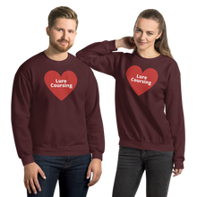 Load image into Gallery viewer, Lure Coursing in Heart Sweatshirts