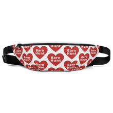 Load image into Gallery viewer, Allover Barn Hunt in Hearts Fanny Pack-Lt. Grey
