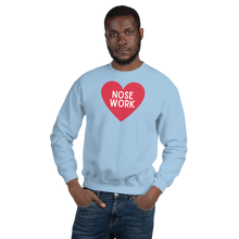 Load image into Gallery viewer, Nose Work in Heart Sweatshirts