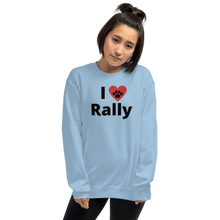 Load image into Gallery viewer, I Heart w/ Paw Rally Sweatshirts - Light