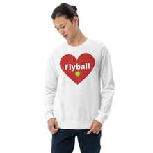 Load image into Gallery viewer, Flyball in Heart Sweatshirts