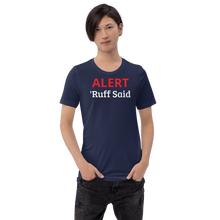 Load image into Gallery viewer, Ruff Alert Nose Work/ Scent Work T-Shirts - Dark