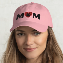 Load image into Gallery viewer, Mom w/ Dog Paw in Heart Light Hats