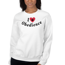 Load image into Gallery viewer, I Heart Obedience Sweatshirts - Light