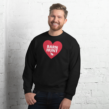 Load image into Gallery viewer, Barn Hunt & Rat in Heart Sweatshirts