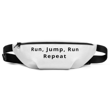 Load image into Gallery viewer, Run/Repeat Agility Fanny Pack-White
