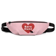 Load image into Gallery viewer, Barn Hunt in Heart w/Rat Fanny Pack-Lt. Pink