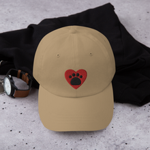 Load image into Gallery viewer, Paw in Heart Dog Light Hats