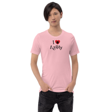 Load image into Gallery viewer, I Heart w/ Paw Agility T-Shirts - Light