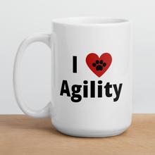 Load image into Gallery viewer, I Heart w/ Paw Agility Mug