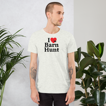 Load image into Gallery viewer, I Heart w/ Rat Barn Hunt T-Shirts - Light