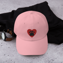 Load image into Gallery viewer, Paw in Heart Dog Light Hats
