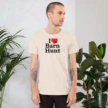 Load image into Gallery viewer, I Heart w/ Rat Barn Hunt T-Shirts - Light