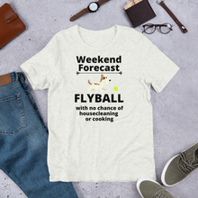 Load image into Gallery viewer, Flyball Weekend Forecast T-Shirts - Light