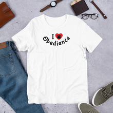 Load image into Gallery viewer, I Heart Obedience T-Shirts - Light