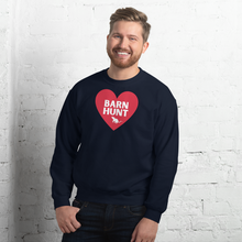 Load image into Gallery viewer, Barn Hunt & Rat in Heart Sweatshirts