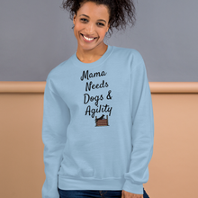 Load image into Gallery viewer, Mama Needs Dogs & Agility Sweatshirts - Light