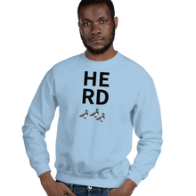 Load image into Gallery viewer, Stacked Herd with Ducks Sweatshirts - Light