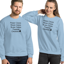Load image into Gallery viewer, Fingers Crossed Agility Sweatshirts - Light