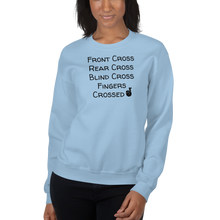 Load image into Gallery viewer, Fingers Crossed Agility Sweatshirts - Light