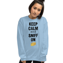 Load image into Gallery viewer, Keep Calm & Sniff On Barn Hunt Sweatshirts - Light