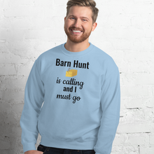 Load image into Gallery viewer, Barn Hunt is Calling Sweatshirts - Light
