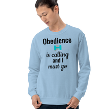 Load image into Gallery viewer, Obedience is Calling Sweatshirts - Light